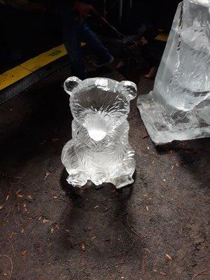 Ice carvings