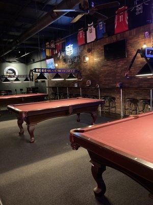 Pool Table Area