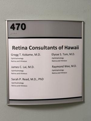 Retina Consultants of Hawaii