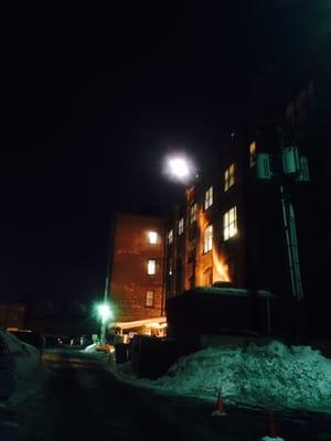 Full Moon on Anderson Alley