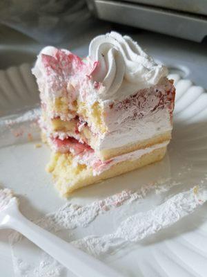 Stale strawberry short cake