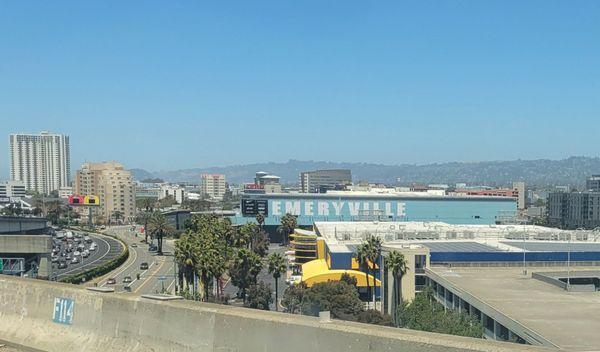 View from I-880 connector to I-80 East