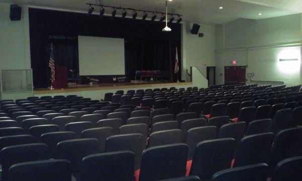 The auditorium