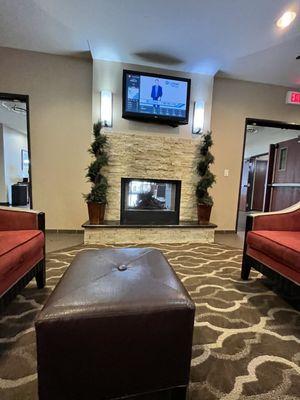 Seating area near the dining room