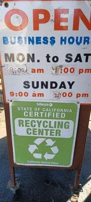 Rivera Recycling Center