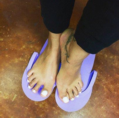 Gel pedicure