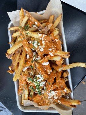 Tikka masala fries