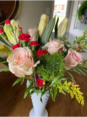 My gorgeous flowers from Blue Orchid Floral