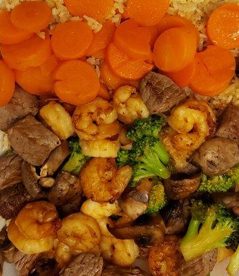 Steak & Shrimp hibachi