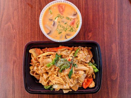 Tom Kha & Drunken Noodles