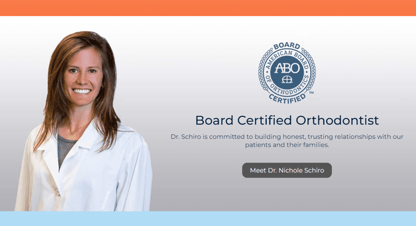 Dr. Nichole Schiro is a Board Certified Orthodontist.