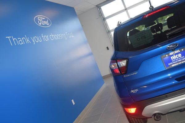 Our Celebration Bay to personally review all the benefits of your new Ford before you drive it off our lot.