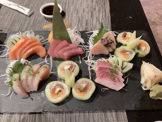 Sashimi platter