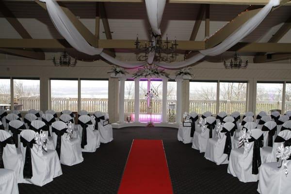 Beckett Ridge Country Club Indoor Ceremony