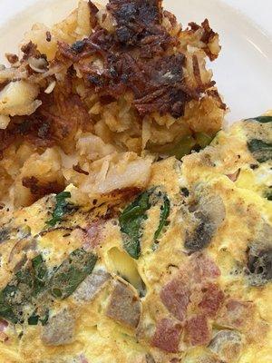 Terrific omelettes.