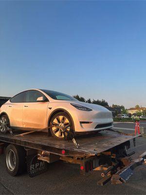 RPM's latest tow -- 2022 Tesla Model Y.