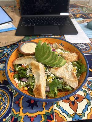 Santa Fe Salad with Grilled Chicken