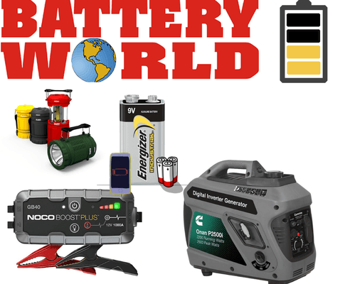 Battery World is OPEN after Hurricane Zeta.