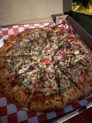 Mama's Veggie Delight Pizza