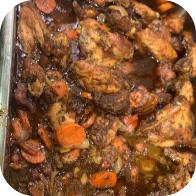 Stew chicken