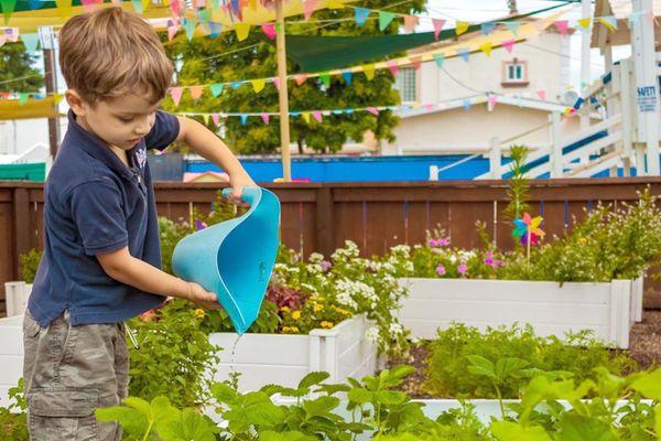 Children love our garden oasis!