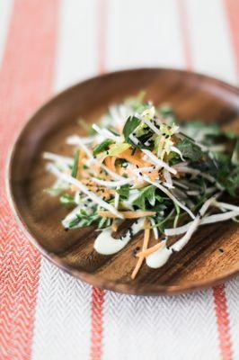 Celeriac and Herbs Salad