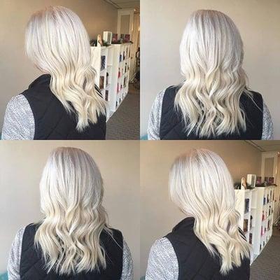 Icy blonde by Emily. @emily_stuidok #studiokonstate