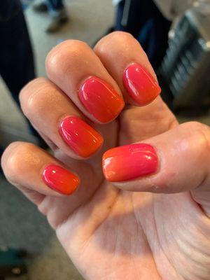 Ombré manicure