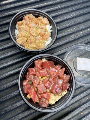 California and Shoyu poke bowls - Togo