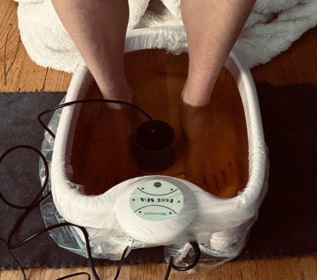 Ionic Foot Soak Treatment