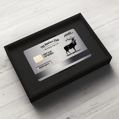 Brushed stainless steel metal membership cards reflect distinction and power on their holder.