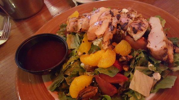 Chicken strawberry salad. A++