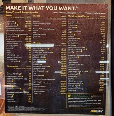 Nutritional Information