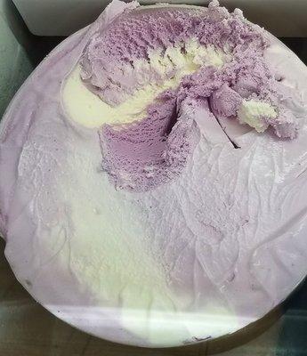 Ube Coconut Swirl - It's good but lacks the Ube flavor. Reminds me of coconut pineapple.