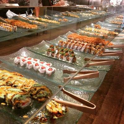 All you can eat sushi