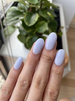 Dip Powder Gel (extension on ring finger)