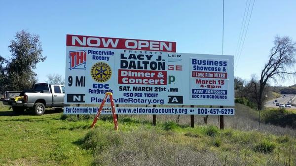 We do billboard wraps as well as RV, boat and vehicle wraps.