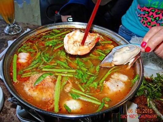 This Thai hot pot was bomb! yum yum!