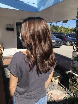 My hair came out looking so healthy and beautiful thanks to Grisel!