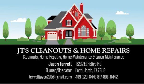 JT'S CLEANOUTS & HOME REPAIRS