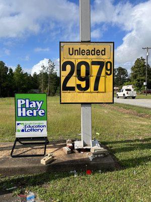 Lowest price gas in Gaffney, S.C. today!