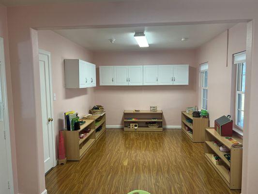 Toddler room.