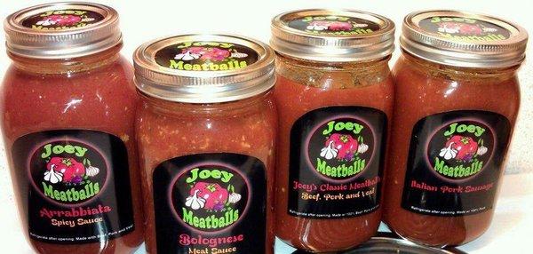 Joey Meatballs in a jar, delivered fresh right to your door. Call for pricing.