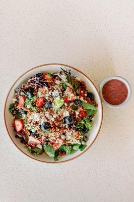 Strawberry Praline Salad