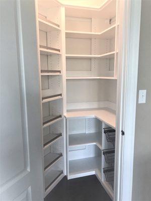 Custom Pantry by Top Shelf Closets