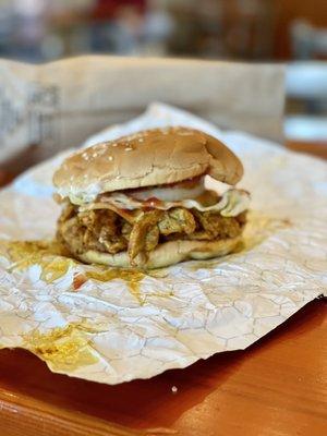 Chicken Masala Burger - IG: @nelson_eats