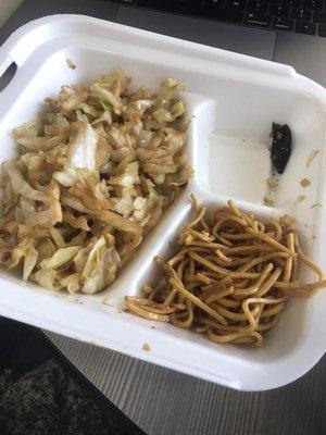 Chow mein. (Awful)