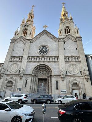 Exterior photo of the church