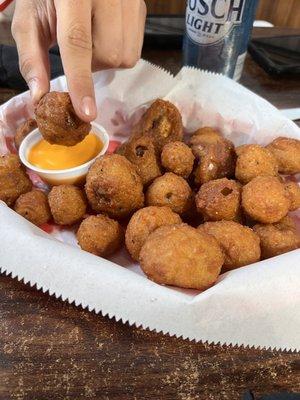 Fried mushrooms