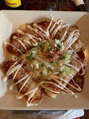 Enchiladas supreme. Very good